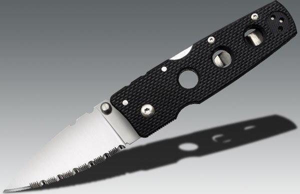 COLD STEEL HOLD OUTIII SERRATED CAKI(MEDIUM) - Image 1