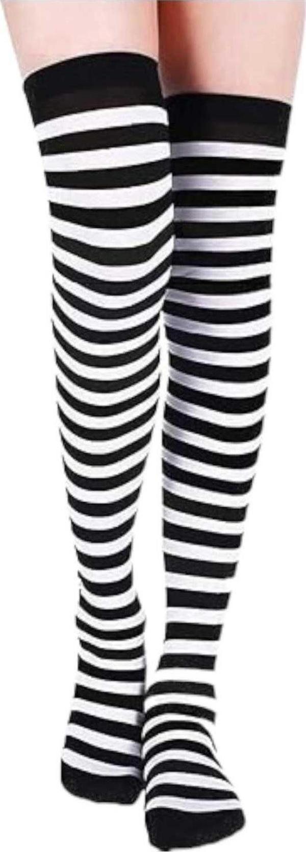 Pamuklu Diz Üstü Çorap - Image 1