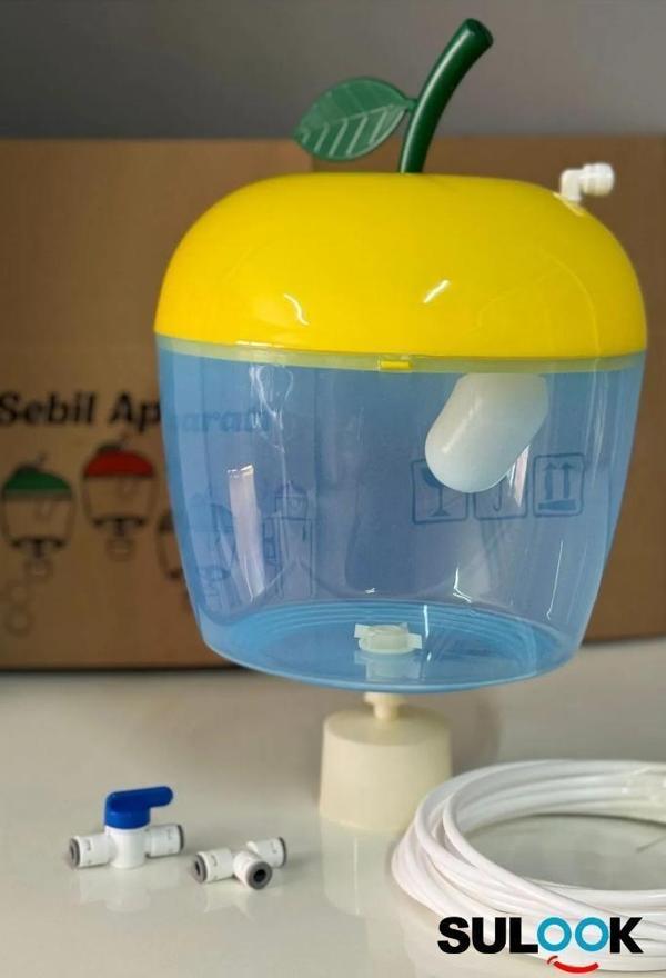 Tüm Sebillere Uyumlu Tam Set Hazneli Sebil Aparatı (Lemon) - Image 1