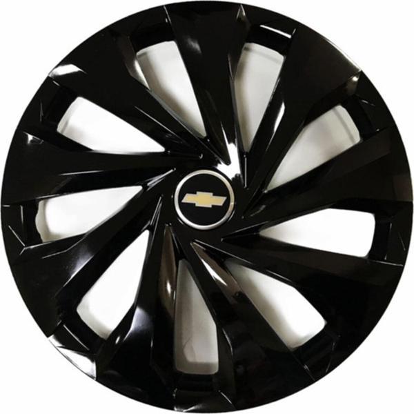 Nkt Group Chevrolet Spark Uyumlu 15 Inç 4 Adet Piano Black Siyah Jant Kapağı Takımı - Image 1
