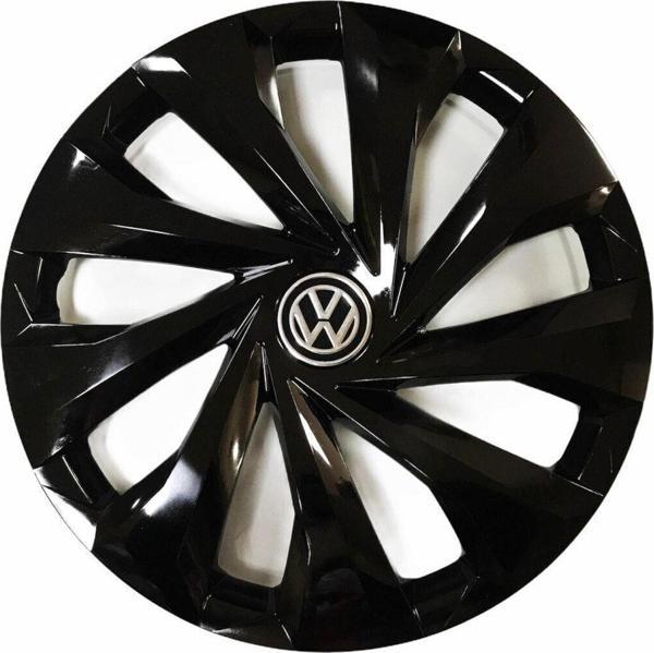 Nkt Group Volkswagen Touareg Uyumlu 14 Inç Piano Black Siyah Jant Kapağı 4 Adet - Image 1