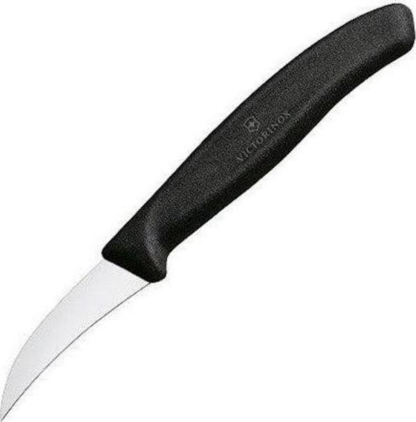 VİCTORİNOX SOYMA BIÇAĞI 6 CM SİVRİ SC SİYAH  - Image 1