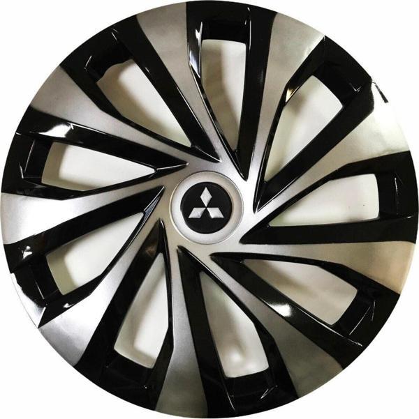 Nkt Group Mitsubishi L200 Uyumlu 15 Inç Piano Siyah Jant Kapağı 4 Adet - Image 1