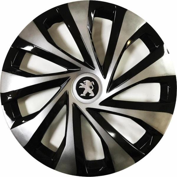 Nkt Group Peugeot Bipper Uyumlu 14 Inç Piano Black Siyah Jant Kapağı 4 Adet - Image 1