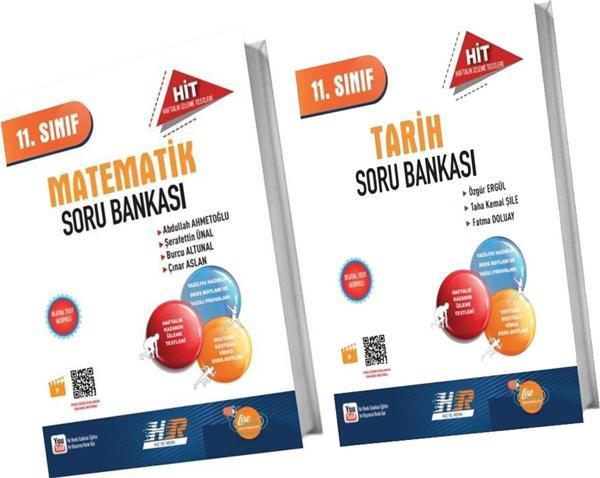 Hız ve Renk 11.Sınıf Matematik ile Tarih Soru Bankası Seti 2 Kitap - Hız ve Renk Yayınları - Image 1