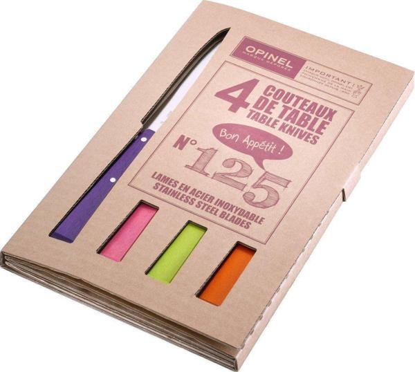 Opinel 4’li Renkli Sofra Bıçak Seti (001532) - Image 1