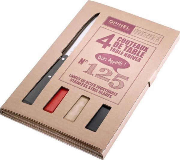 Opinel 4’li Renkli Sofra Bıçak Seti (001534) - Image 1