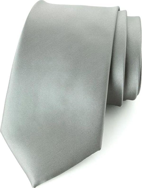 Erkek Saten Kravat Ve Mendil Set Erkek Kravat - Image 1