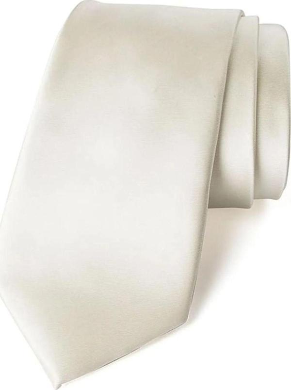 Erkek Saten Kravat Ve Mendil Set Erkek Kravat - Image 1