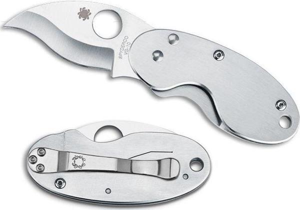 SPYDERCO CRICKET SS SPYDEREDGE CAKI (C29S) - Image 1