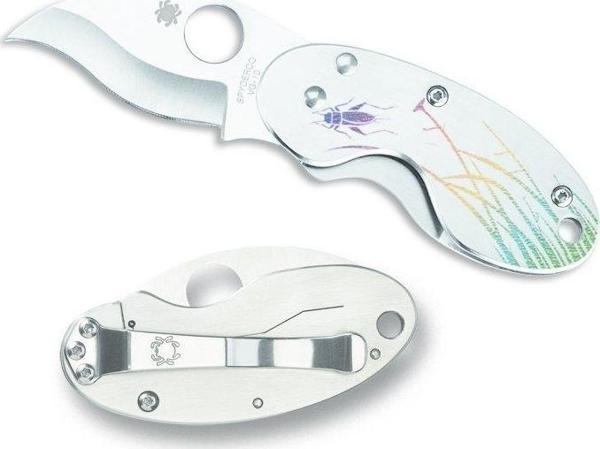 SPYDERCO CRICKET SS TATTOO CAKI (C29PT) - Image 1