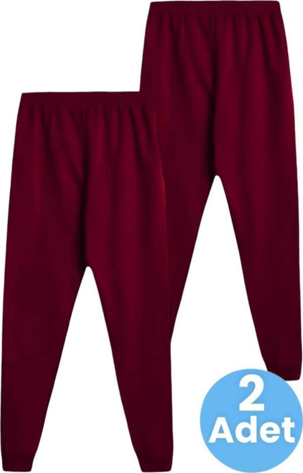 Çocuk Unisex Beli Lastikli Jogger Eşofman Altı 2'Li Set - Image 1