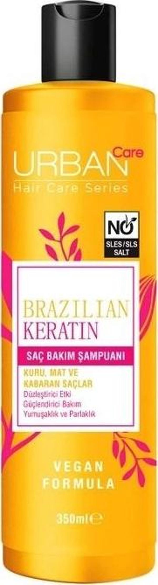 Urban Care Şampuan Brazılıan Keratın Düzleştirici Etkili 350 Ml - Image 1