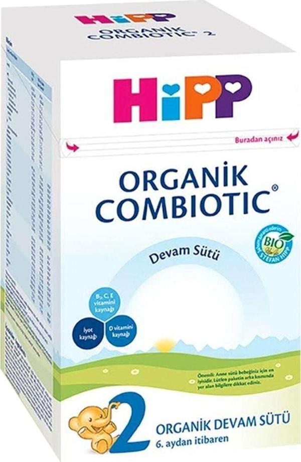 2 Organik Combiotic Devam Sütü 800 Gr - Image 1