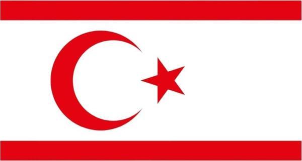 Kıbrıs Kktc Bayrağı 30X45 Cm. - Image 1