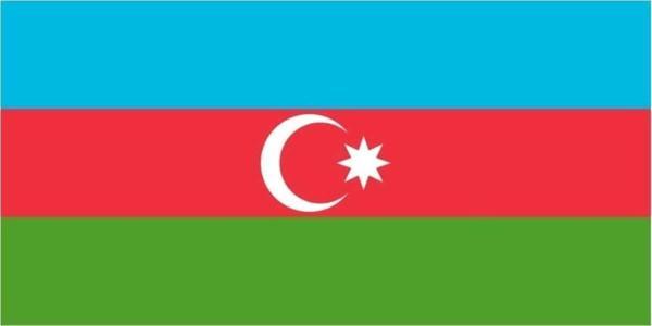 Azerbaycan Bayrağı 30X45 Cm. - Image 1