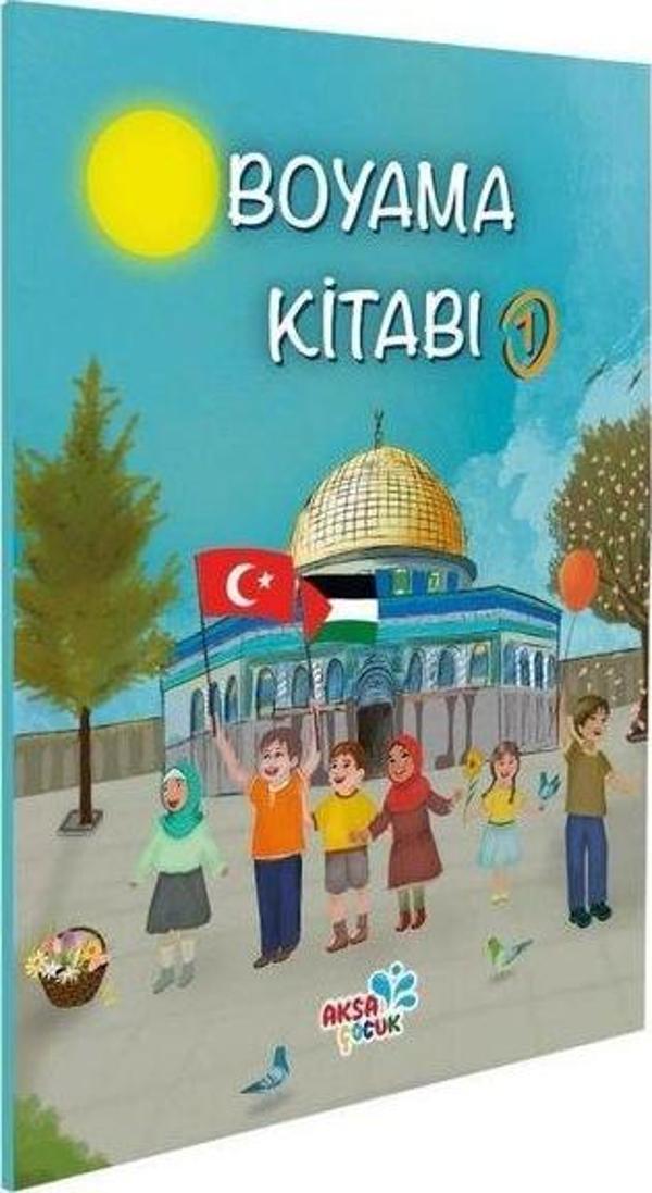 Çocuklar İçin Boyama Kitabı 1 - Aksa Çocuk - Image 1