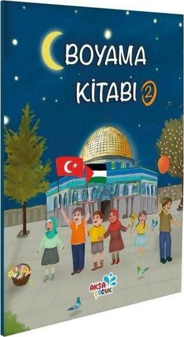 Çocuklar İçin Boyama Kitabı 2 - Aksa Çocuk - Image 1