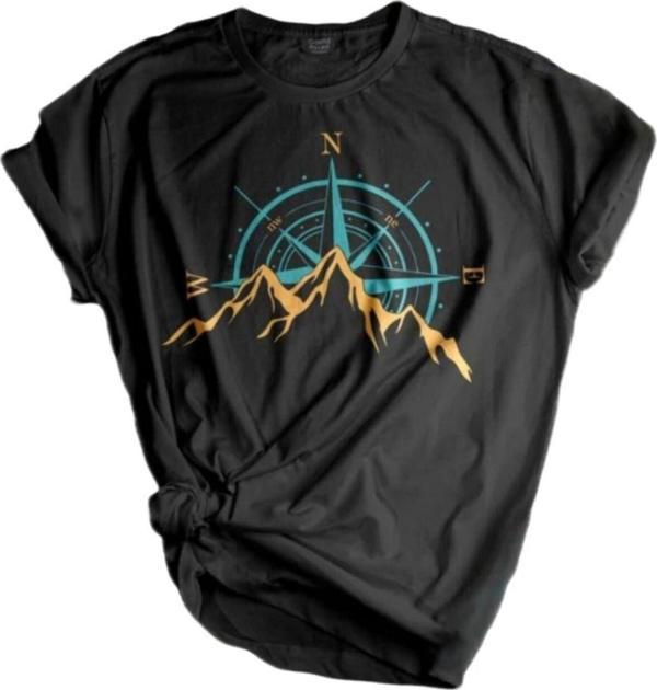 Store Unisex Baskılı Tişört Outdoor Sport T-shirt - Image 1