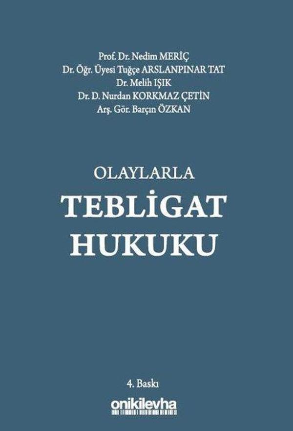 Olaylarla Tebligat Hukuku - On İki Levha Yayıncılık - Image 1