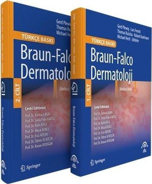 Braun-Falco Dermatoloji Seti- 2  Kitap Takım - Ema Tıp Kitabevi - Image 1