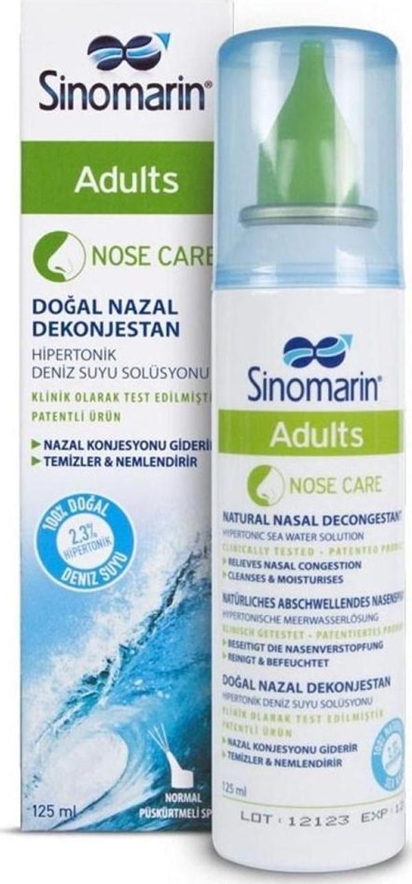 Sinomarin Adults Hipertonik Deniz Suyu 125ml - Image 1