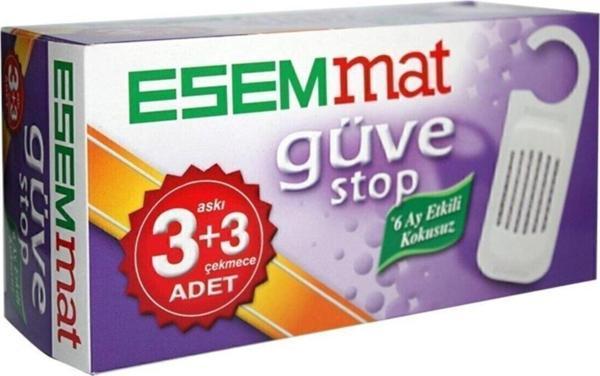 Biotech Etkili Ve Kokusuz Güve Ilacı Esemmat Güve Ilacı Esemmat Güve Stop ( 3 Askı 3 Çekmece ) - Image 1