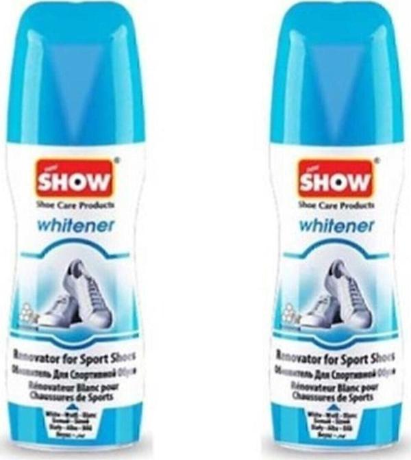 Show 2 Adet Spor Ayakkabı Boyası 75 Gr. Beyaz - Image 1