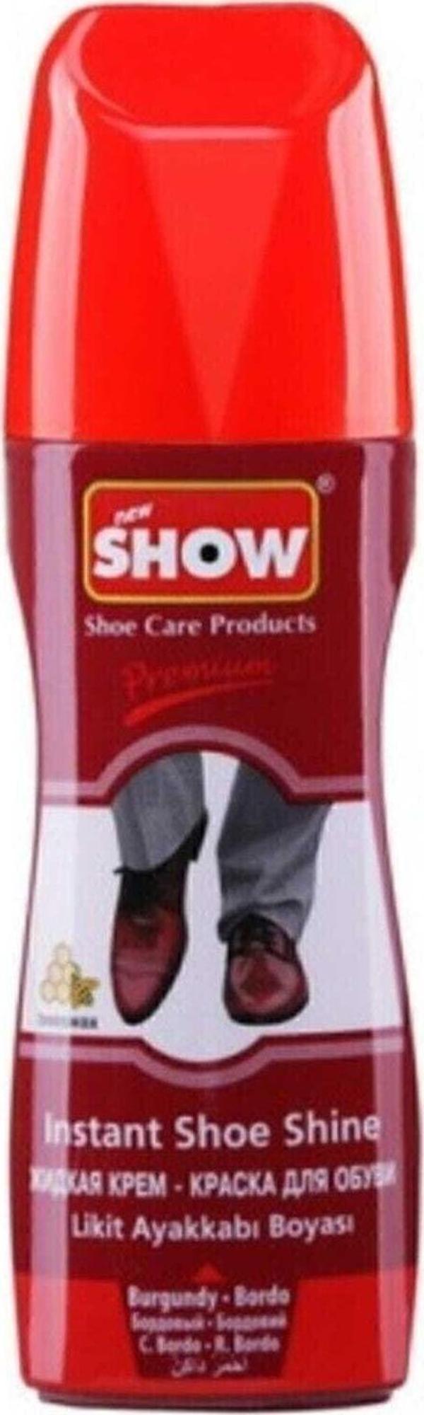Show Likit Ayakkabı Boyası 75Ml Bordo - Image 1