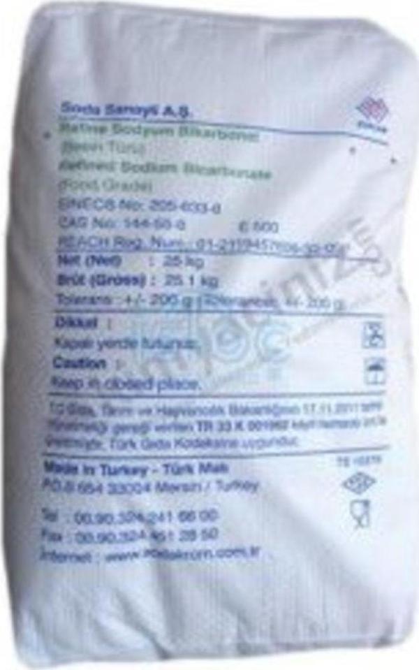 Şişecam Sodyum Bi Karbonat 25 Kg Çuval Besin Türü - Image 1