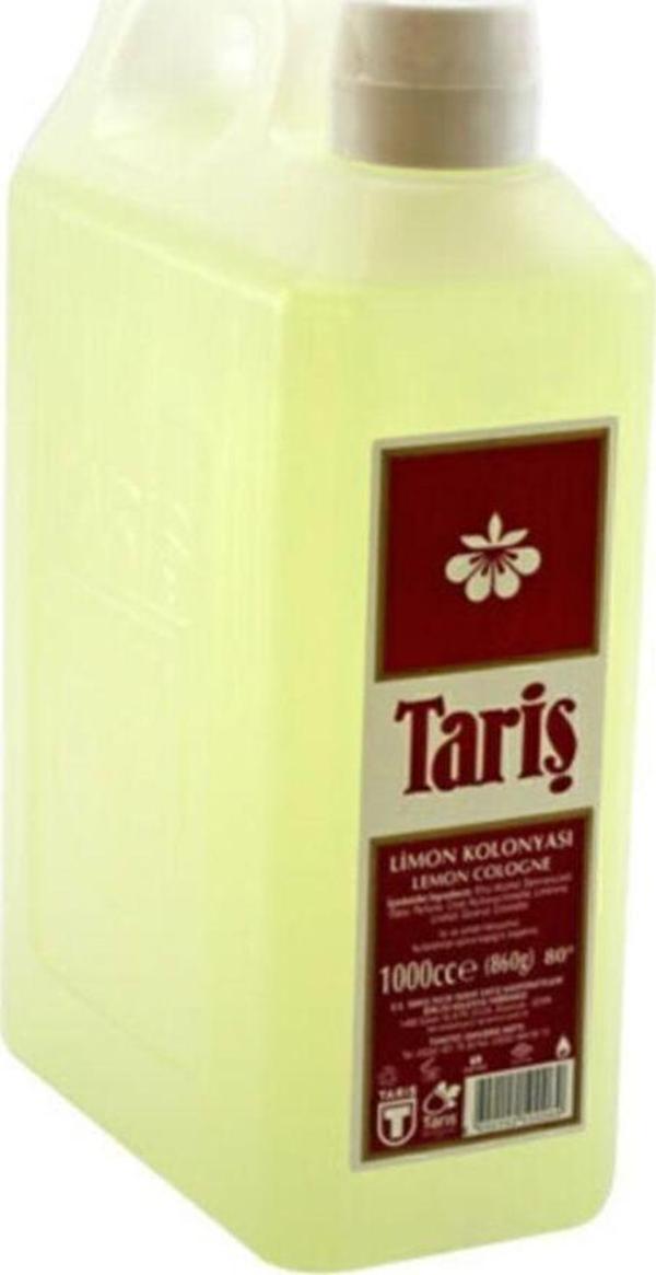 Tariş Limon Kolonyası 80 Derece 1 Lt - Image 1