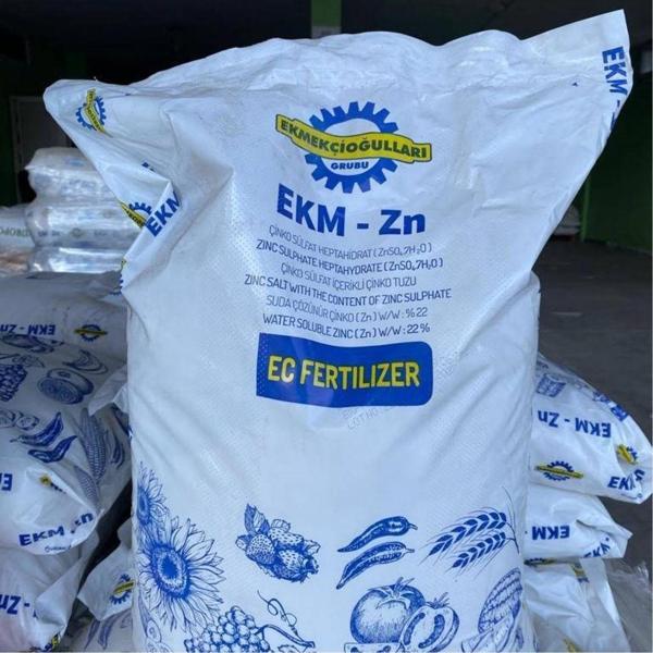 Ekmekçioğlulları Çinko Sülfat Heptahidrat 25 kg - Image 1