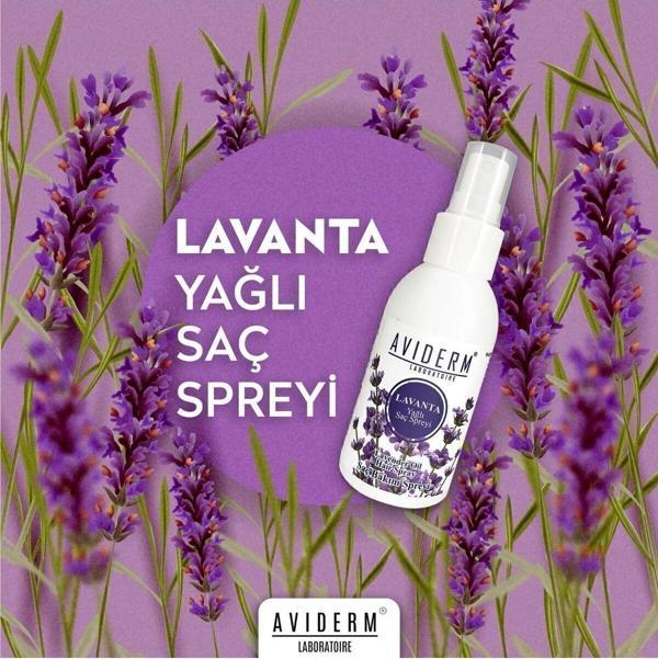 Avıderm Bit Kovucu Lavanta Yağlı Saç Spreyi 100 Ml - Image 1