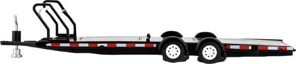 Mini Gt 1:64 Car Hauler Trailer Black - Image 1