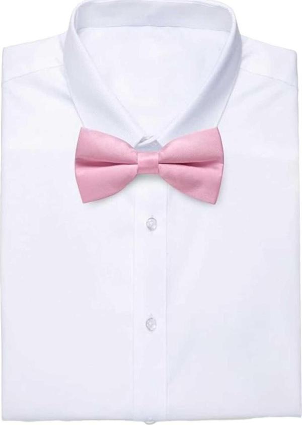 Erkek Düz Renk Saten Papyon - Image 1