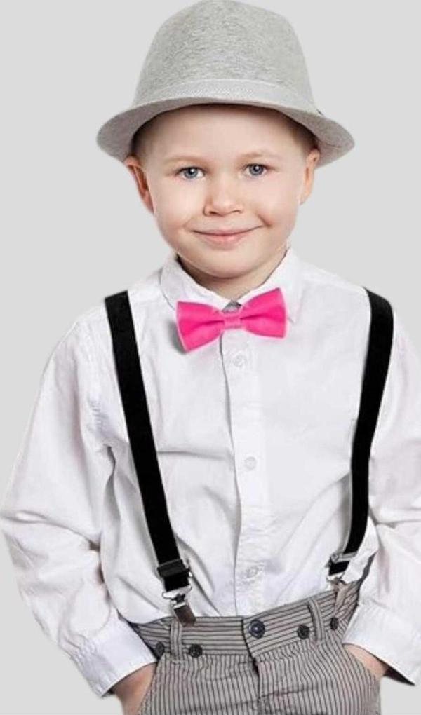 Erkek Çocuk Saten Papyon - Image 1