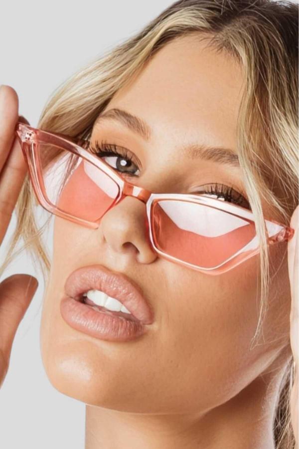 Kadın Rosa Cat Eye Model Pembe Çerçeveli Güneş Gözlüğü - Image 1