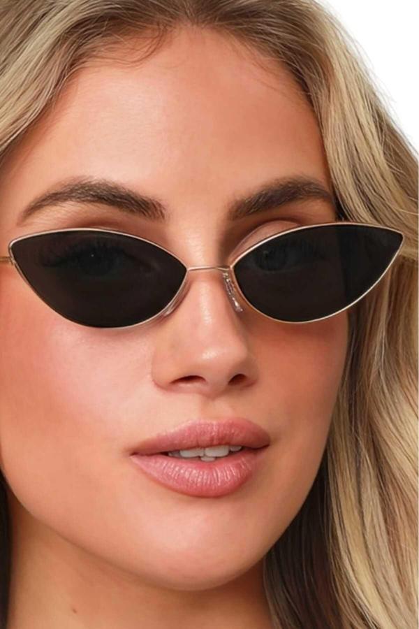 Kadın Xenia Gold Çerçeveli Güneş Gözlüğü - Image 1