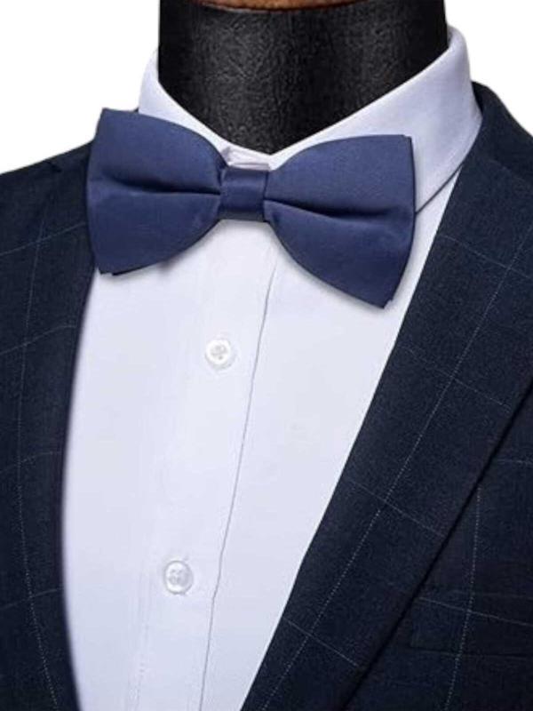 Erkek Düz Renk Saten Papyon - Image 1