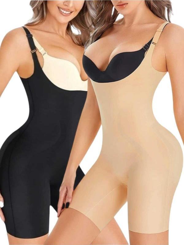 Tezzgelsin Kadın Ayarlanabilir İnce Askılı Göğüs Altı Tam Boy Korse 2'Li Set - Image 1