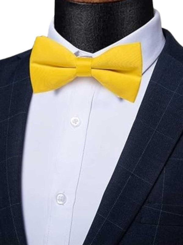 Erkek Düz Renk Saten Papyon - Image 1