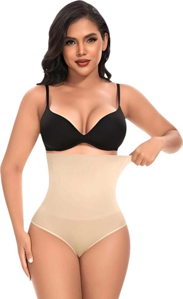 Tezzgelsin Kadın Toparlayıcı Dikişsiz Yüksek Bel Slip Korse - Image 1