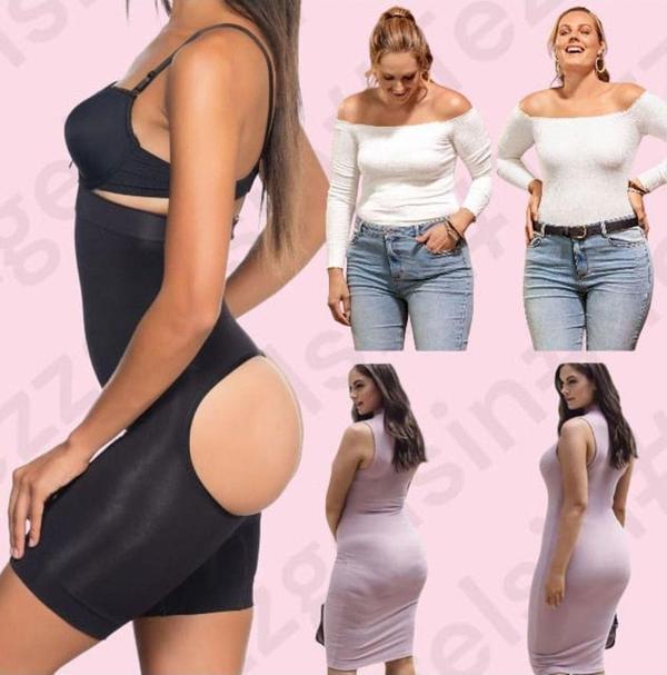 Tezzgelsin Kadın Kalça Toparlayıcı Dikleştirici Açık Popo Dikişsiz Yüksek Bel Korse - Image 1