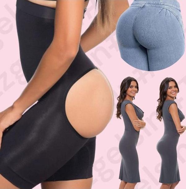 Tezzgelsin Kadın Beden Incelten Fit Gösteren Kalça Toparlayıcı Dikleştirici Açık Popo Dikişsiz Yüksek Bel Korse - Image 1