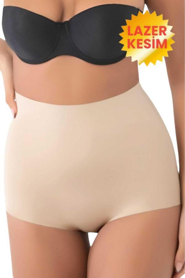 Tezzgelsin Kadın Lazer Kesim  İnceltici Ve Toparlayıcı  Slip Külot Korse - Image 1