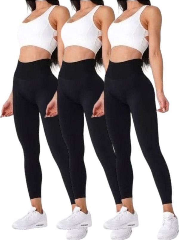 Tezzgelsin Yüksek Bel 3'Lü Korse Tayt Sıkılaştırıcı Inceltici Doğum Sonrası Toparlayıcı Lohusa Tayt - Image 1