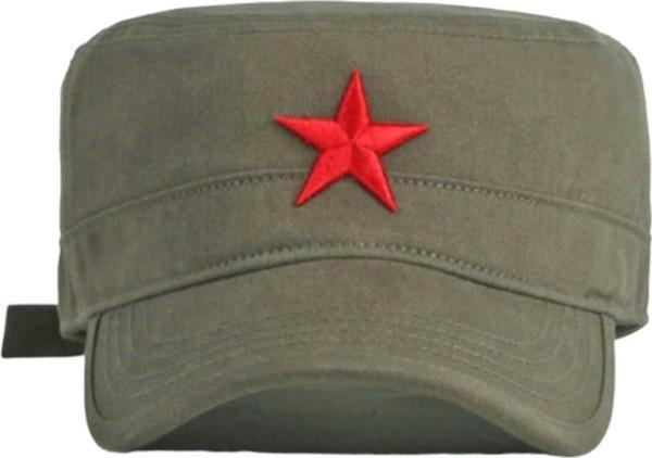 Unisex Pamuklu Yıldızlı Castro Şapka - Image 1