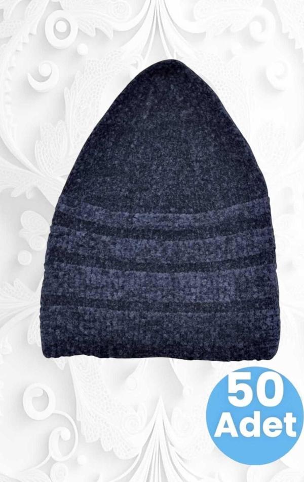 50'Li Kadife Takke Kaliteli Namaz Takkesi - Image 1