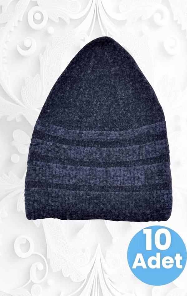 10'Lu Kadife Takke Kaliteli Namaz Takkesi - Image 1