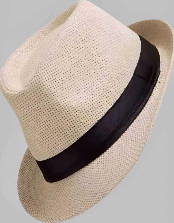 Unisex Hasır Fötr Şapka Yazlık Şapka - Image 1